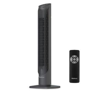 Holmes 36” Tower Fan – 3-Speed, Clean Breeze Feature, 80° Oscillation, 8-Hour Timer, Remote Control