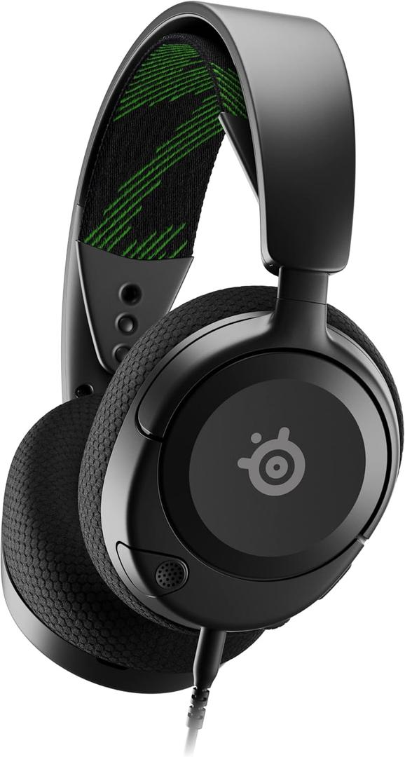 SteelSeries Arctis Nova 1X Gaming Headset - Signature Arctis Sound - ClearCast Gen 2 Mic - Xbox Series X|S, PC, PlayStation, Switch, and Mobile (Wired)