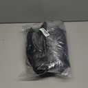 Knee High Boots Women, Fold Over Shark Boots Pointed Toe block heels Wide CalfMinimalist Street Style Faux Leather Boots for Fall & Winter (Size 8.5, Black)