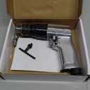 Air Drills,3/8 Straight Handle Reversible Pneumatic Drill, 1700rpm High Speed Pneumatic Hand Held Drills, Pneumatic Tool Drill for Hole Drilling