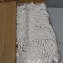 Mong Macrame Wall Hanging Shelf - Boho Hanging Shelves for Wall - Decorative Bohemian Floating Plants Room Storage Shelving Macrame Rope Decor Organizer Rack, 2 Tier Handmade Plant Shelves