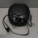 GPX, Inc. Portable Top-Loading CD Boombox with AM/FM Radio and 3.5mm Line in for MP3 Device - Black (Pack of 1)