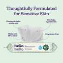 Hello Bello Premium Wipes, Designed for Sensitive Skin with Chamomile & Aloe Extracts, Simply Sage (18 Resealable Packets = 1080 Total Wipes)