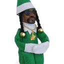 Christmas Elf Doll Ornaments, Handmade Elf Doll Decoration, Hip Hop Ornaments Plush Toy for Christmas Party Holiday Home Garden Decor