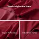 DRESSTELLS Women's Cocktail Dresses 2026, Formal Wedding Guest Prom Party Evening Graduation Hi Low Dress (Red, L)