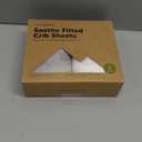 KeaBabies 2-Pack Organic Crib Sheets for Boys, Girls - 52x28 Fitted Crib Mattress Sheet Neutral, Breathable Jersey Cotton Cover for Baby Bed, Toddler Mattress, Soft & Cute Prints (Woodland)