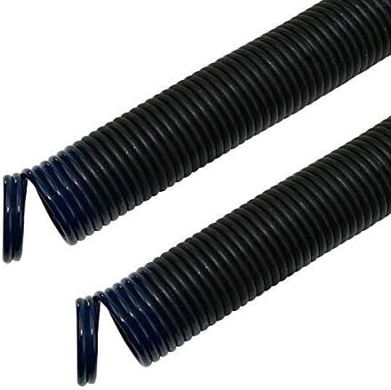 Garage Door Extension Spring 25x42x140 for 7' High Doors 140LB Blue (Qty 2)
