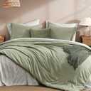 Super King Plus Comforter Set - 7 Pieces Soft Bed in a Bag King Bedding Set