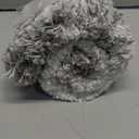 OLANLY Bathroom Rug Mat 30x20, Extra Soft and Absorbent Microfiber Bath Rugs, Non-Slip Plush Shaggy Bath Carpet, Machine Wash Dry, Bath Mats for Bathroom Floor, Tub and Shower, Light Grey