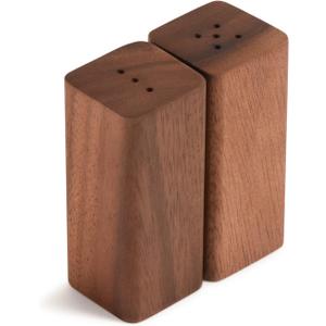 Acacia Wood 4 Inch Salt & Pepper Shakers
