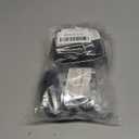 50 Amp Female 6-50P Plug & 6-50R Receptacle Set for RV, EV Charger, Welder Machine, (Black) 3 Prong 125/250V Heavy-Duty Electrical Connector , ETL Listed