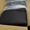 2 Pcs Large Sound Dampening Blanket 48" x 80", 850GSM Acoustic Sound Blanket with Grommets,Heavy Duty Studio Sound Absorption Blankets,Acoustic Blanket Noise Reduce,Light Blocker,Moving Blankets