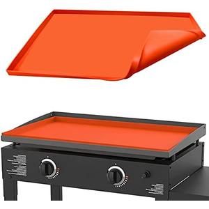 Favfully Silicone Mat, Grill Cover, 28" Griddle Mat Protective Cover for Blackstone 28 Inch Griddle - Thickened Food Grade Silicone Mat for Blackstone Flat Top Grill (Does not fit 28XL)