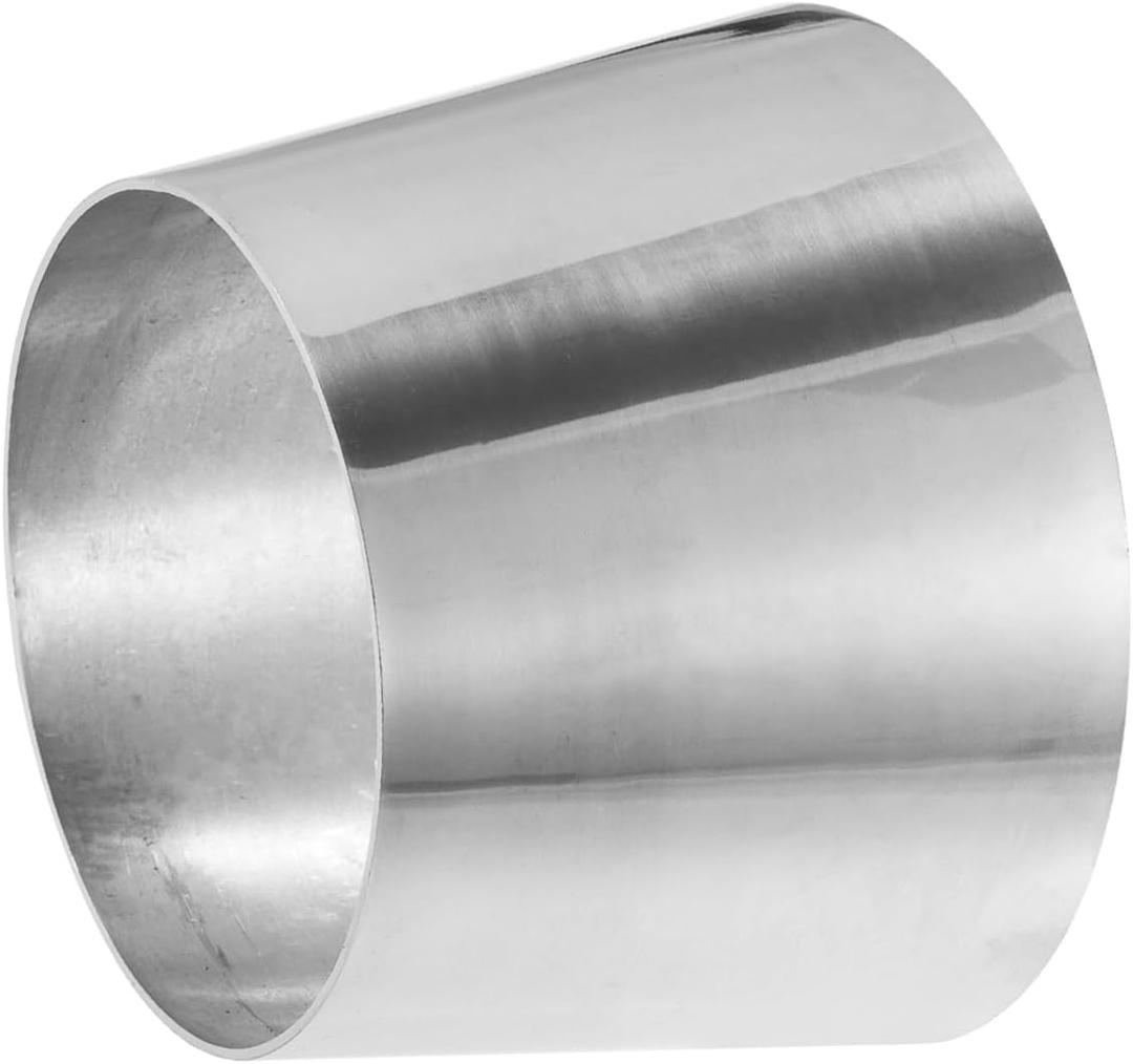 Motoforti Car Mandrel Exhaust Bend Elbow Pipe 304 Stainless Steel Concentric Reducer 4" OD to 5" OD 1pcs Long-lasting