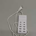 USB Charging Station Block with 10-Port (6 USB-A Port & 4 USB-C Port),USB Power Strip for Smart Phone Tablet Laptop Computer (1 Pcs)