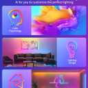 AI LED Neon Rope Light, RGBIC Neon Strip Light with Control of AI Through App & Voice, Compatible with Alexa & Google Assistant, Custom DIY Lighting Effects for Home & Party Decor,16.4ft