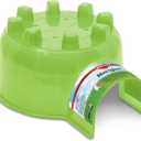 Kaytee Igloo Habitat Hideout for Pet Guinea Pigs, Ferrets, Dwarf Rabbits, Chinchillas, and Other Small Animals, Assorted Colors (Pack of 2)