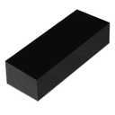 HDPE Block Black HDPE Plastic Sheet 3'' x 12'' x2'' (50mm Thick) High Density Polyethylene Rectangular Solid Plastic Block for DIY Projects, Crafts, Machining, Home Improvement