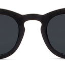 Women's Beverly Shores Bifocal Sunglasses Round, Black, +2.50 + 2.5