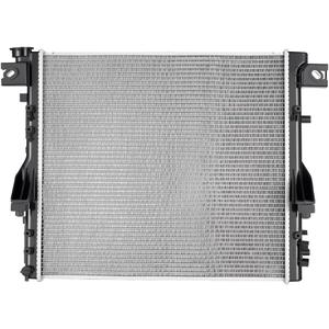 SPELAB CU2957 Radiator Replacement - Fits 2007 2008 2009 2010 2011 2012 2013 2014 2015 2016 2017 Compatible with Jeep Wrangler, 2018 Wrangler JK - 3.6L, 3.8L V6 - Compatible with 4WD, RWD