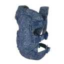 Infantino Flip 4-in-1 Convertible Baby Carrier, Adjustable, Ergonomic Hands Free Babywearing, Registry Essential, Carrier for Newborn to Toddler, Floral Navy