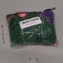 African Net Sponge Authentic, 3 Pieces African Exfoliating Net Sponge Body Back Scrubber Exfoliating Washcloth for Shower Bath for All Types Skin (Purple+Pink+Olive Green, 3 Pcs) (1 Count (Pack of 3))