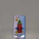 Magnetic Tiles Mini Travel Toddler Set, Magnetic Blocks Building Kids Toys & Games, Montessori Preschool Classroom Must Haves Educational Learning Sensory Toys for 3+ Year Old Boys Girls Birthday Gift (Color-5)