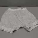 Carer Adult Diaper Cover Unisex Washable Incontinence Boxer Briefs Enclosed Elastic, Widened Waistband Design Leakproof Incontinence Underwear for Men Women Incontinence Supplies Small