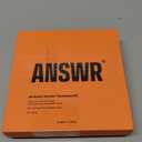 ANSWR At Home Brazilian Keratin Hair Treatment for All Hai Types - Deep Nourishment, Eliminates Frizz, Salon Results At Home, Sulfate-Free, Safe for Colored Hair, 90 Day Lasting results (Kit)