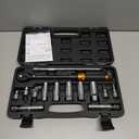 Torque Screwdriver, 10-70 in-lbs Torque Wrench Screwdriver Set, 1/4 Drive Inch Pound Torque Screwdriver with 20 S2 Bits and Case for Tools, Bike Repairing and Mounting