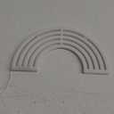 ENUOLI Rainbow Shape Neon Light Signs Wall Decoration USB Charging/Battery Night Sign LED Neon Decor Sign for Dorm Room Bedside Table Christmas Party Birthday Party Wedding Kids Room Kids Gift