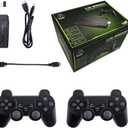 M8 4K Retro Game Stick, HD Home Video Retro Game Console with 2 Wireless Controllers, HDMI Output, 20000+ Built-in Games (128GB)