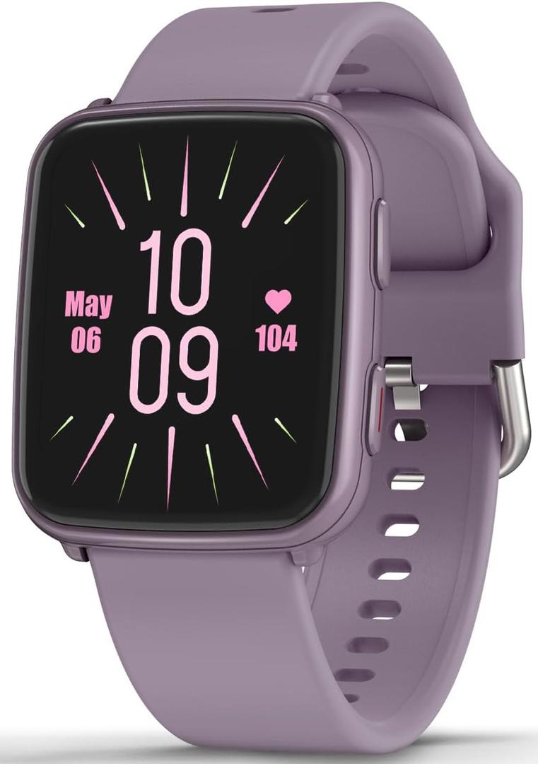 MorePro Fitness Tracker with 24/7 Heart Rate & Blood Pressure Monitor, Blood Oxygen & Sleep Tracker, Smart Watch with Step Calorie Counter, IP68 Waterproof Activity Tracker for Women Men Android iOS