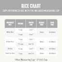GreenLife Digital Rice Cooker, 2-Cups Uncooked/4-Cups Cooked, Removable Nonstick Ceramic PFAS-Free Pot, One-Touch Presets, Oats, Quinoa, Brown Rice, Auto Keep Warm, Fuzzy Logic Tech, 1.5QT, White