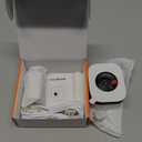 5MP 3K Window Cameras for Home Security, 2.4G 5G WiFi Safeview Window Security Camera with Night Vision Full Color, AI Person & Car Detection, 2 Way Talk, 24/7 Recording, 60S Easy & Quick Install