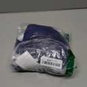 Eomenie Women One Piece Tummy Control Swimsuit Halter Scallop Trim Bathing Suits 1 Piece Vintage Ruched Slimming Swimwear Dark Blue 2XL