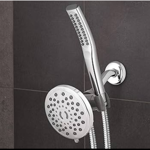 Waterpik Power Wand 2in1 Shower System w/ 6ft Hose 7 Mode & Water Massage