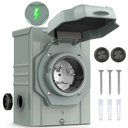 Lirinsegie 50 Amp Generator P..fer Switch ETL Listed 3 Prong