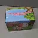 Musical Puppy Toys for 1 Year Old Girl Gifts, 1st Birthday Gril Gift, Bilingual Baby Toy 6-12-18 Months, Learning Toy for 1 Year Old Boy Present with Sound Light (Pink)