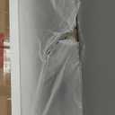 Hasipu Door Mirror Full Length, 47"x 16" Full Body Over The Door Hanging Wall Mounted Mirror for Bedroom, Living Room, Cloakroom, Round Black