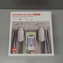 SwitchBot 2025 Automatic Curtain Opener 3 Rod, Bluetooth Remote Control Smart Curtain, WiFi & App Control, Add Hub to Compatible with Alexa, Google Home, HomeKit