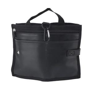 Luggage Travel Cup Holder, Universal Foldable PU Leather Luggage Drink Holder with Handle Zippered Pocket, Drinks Beverage Holder Attachment for Suitcase/5185