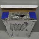 Geesta 2/3/4-Tier Upgraded Collapsible Cooling Rack with Adjustable 3 Setting Design Stackable Roasting Cooking Drying Wire Cooling Rack for Cookies Baking Gifts for Women (Black)