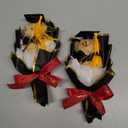 6 Pcs Graduation Plush Bear Bouquet Plush Bouquet Graduation Decor for Bouquets for 2025 Graduation Party Favors Supplies