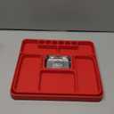 SEDY Premium Silicone Tool Tray, Automotive Non-Slip Flexible Silicone Tool Trays, Tool Organizer | 2 Piece Multi Purpose Mats with Magnetic Small parts Tray