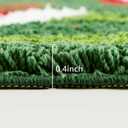 Cute Believe Christmas Bathroom Rugs Bath Mat Non Slip Washable, Green Grinch Reindeer Fun Xmas 2x3 Throw Area Rugs for Kitchen Entryway Bedroom, Holiday Winter Festive Seasonal Indoor Door Mat