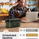 Cordless Electric Lunch Box for Adults Battery-Powered Heated Lunch Box with 1.2L Stainless Steel Container, Timer Function, and Leak-Proof Food Warmer for Work, Travel & Office