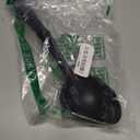 Mainstays Black Nylon Kitchen Ladle, Soft-Grip Handle, Flexible Shaft, Dishwasher Safe