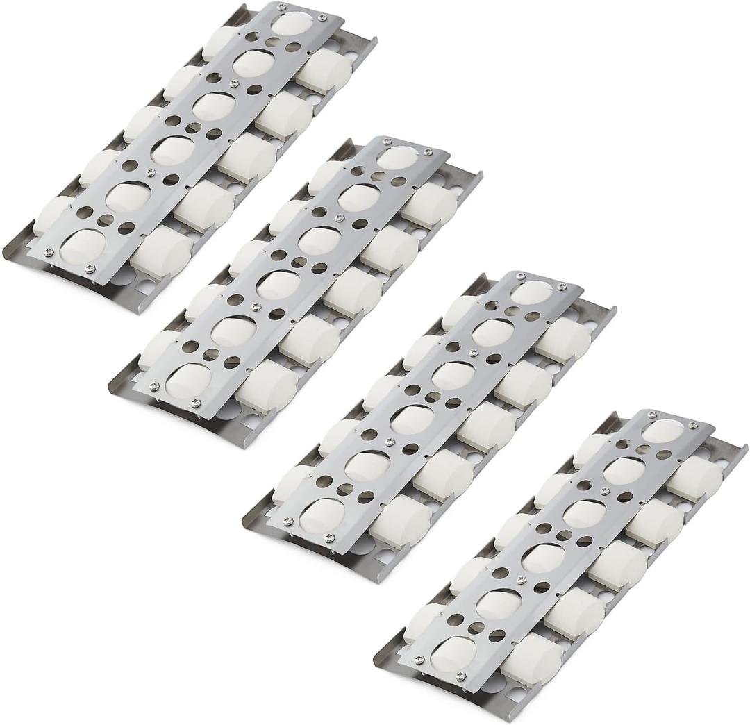 Briquette Tray Parts for RCS Grill Replacement Parts RJC32A RJC009P 26" 32" 40" Grill Parts Ceramic Briquettes Summerset Sizzler Briquette Tray Assemble BRNCOV-SIZ Sunfire 26 32 38 Heat Plates Bricks