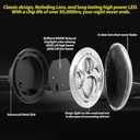 7 Inch Motorcycle LED Headlight For Harley Davidson Fat Boy Road King Street Glide Electra Glide Heritage Softail Slim 114 117 Ultra Limited Tri CVO Ultra Classic Switchback Freewheeler Deluxe 107